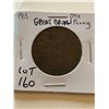 Image 1 : 1913 Great Britain One Penny Nice Early British Coin