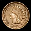 Image 2 : 1863 . . Indian Cent 1c Grades Choice AU/BU Slider