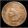 Image 2 : 1865 . . Indian Cent 1c Grades vg, very good