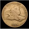 Image 2 : 1858 LL . . Flying Eagle Cent 1c Grades f, fine