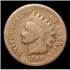 Image 2 : 1866 . . Indian Cent 1c Grades vg, very good