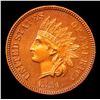 Image 2 : ***Auction Highlight*** 1881 Proof Near Cameo Indian Cent 1c Graded Gem++ Proof Red By USCG (fc)