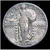 Image 2 : 1927-p Nicely Toned . Standing Liberty Quarter 25c Grades f+
