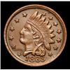 Image 2 : 1863 Indian Not Once Cent Rev Superb Example Civil War Token 1c Grades Choice Unc BN