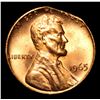 Image 2 : Mint Error Jagged Clipped Planchet at 1 O'clock . Lincoln Cent 1c Grades Select Unc RD