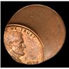 Image 2 : 1978 Mint Error Struck 70% off Center Lincoln Cent 1c Grades Choice Unc RB