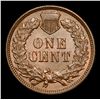 Image 3 : 1897 Nice Luster Some Red Peeking Through . Indian Cent 1c Grades Select+ Unc BN