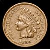 Image 2 : 1859 One Year Type Coin . Indian Cent 1c Grades xf+