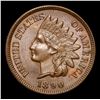 Image 2 : 1890 O' Of ONE Die Clash By Face Super Luster Indian Cent 1c Grades Choice Unc BN