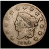 Image 2 : 1824 . . Coronet Head Large Cent 1c Grades f+