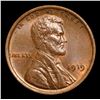 Image 2 : 1919-p Lots Of Red Peeking Through . Lincoln Cent 1c Grades Choice+ Unc BN