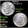 Image 1 : 1886-p . . Morgan Dollar $1 Grades Choice+ Unc