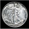 Image 2 : 1945-p . . Walking Liberty Half Dollar 50c Grades Select Unc