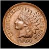 Image 2 : 1904 . . Indian Cent 1c Grades AU Details
