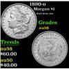 Image 1 : 1890-o Much Better date . Morgan Dollar $1 Grades Choice AU/BU Slider