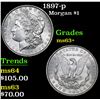 Image 1 : 1897-p . . Morgan Dollar $1 Grades Select+ Unc