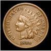 Image 2 : 1880 Much Better date . Indian Cent 1c Grades vf++