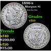 Image 1 : 1896-s Semi Key Date . Morgan Dollar $1 Grades vf+
