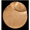 Image 2 : Mint Error Struck 80% Off Center . Lincoln Cent 1c Grades Choice Unc RB