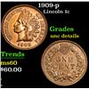 Image 1 : 1909-p . . Lincoln Cent 1c Grades Unc Details