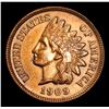 Image 2 : 1909-p . . Lincoln Cent 1c Grades Unc Details