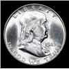 Image 2 : 1949-d . . Franklin Half Dollar 50c Grades Select Unc+ FBL