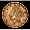 Image 2 : 1864 Union For Ever 45¡ CCW Rotated Die . Civil War Token 1c Grades Select AU