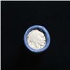 Image 2 : Full roll of Buffalo Nickels, 1923 on one end & a 'd' Mint reverse on other end (fc)