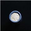 Image 2 : Full roll of Buffalo Nickels, 1916 on one end & a 'd' Mint reverse on other end (fc)