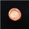 Image 2 : Mixed small cents 1c orig shotgun roll, 1912-s one end, 1880 Indian cent other end