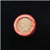 Image 2 : Mixed small cents 1c orig shotgun roll, 1917-s one end, 1897 Indian cent other end