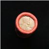 Image 3 : Mixed small cents 1c orig shotgun roll, 1917-s one end, 1897 Indian cent other end