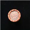 Image 2 : Mixed small cents 1c orig shotgun roll, 1898 Indian one end, 1858 Flying Eagle other end