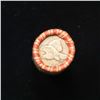 Image 3 : Mixed small cents 1c orig shotgun roll, 1898 Indian one end, 1858 Flying Eagle other end