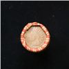 Image 2 : Mixed small cents 1c orig shotgun roll, 1893 Indian one end, 1857 Flying Eagle other end