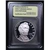 Image 2 : 2009-p Abraham Lincoln Proof  . . Modern Commem Dollar $1 Graded GEM++ Proof Deep Cameo by USCG