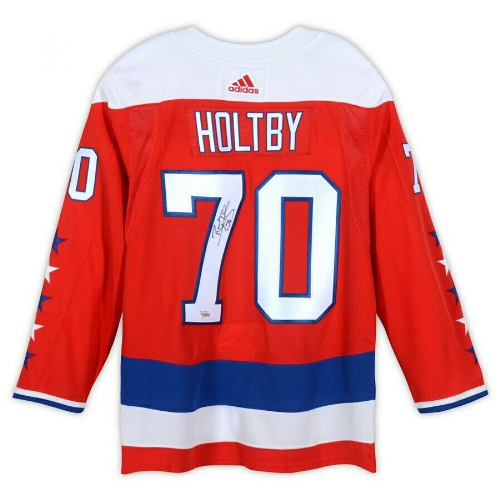 Braden Holtby Signed Washington 