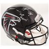 Image 1 : Devonta Freeman Signed Atlanta Falcons Full-Size Authentic On-Field Speed Helmet Inscribed "Fast  Ph