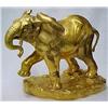 Image 1 : 8 1/4 Boehm figurine Gold Elephant Limited 1 Numb