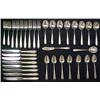 Image 1 : Set of Heirloom sterling silver flatware Heiress;