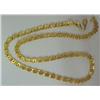 Image 1 : 24k gold link chain measures 20 by 1/4 wide; comb