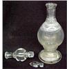 Image 2 : Glass apothecary bottle; two pear shaped graduate