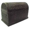Image 2 : Dome top hand tooled ebony wood Middle Eastern bo