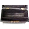 Image 3 : Dome top hand tooled ebony wood Middle Eastern bo
