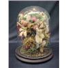 Image 1 : Crocheted thread yarn and chenille floral arrange