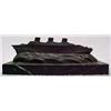 Image 1 : Spelter ship model Normandie on black marble base