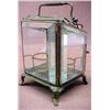 Image 2 : Victorian brass and beveled glass case; baile han