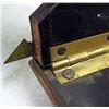 Image 5 : elf closing book slide; engraved brass and malach