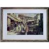 Image 1 : D. (Dick) Crocker; framed watercolor of Mexican m