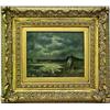 Image 1 : 19th C. American School; framed oil on canvas; la